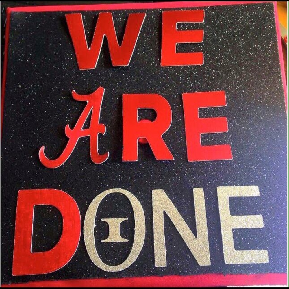 Personalized graduation caps!